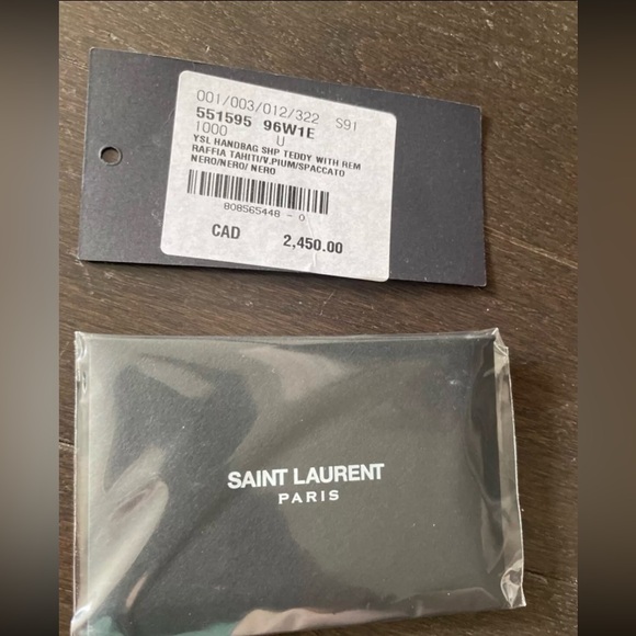 Black YSL Teddy tote - Picture 2 of 5